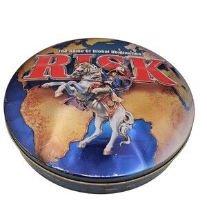 Risk Board Game 2003 Collector’s Edition Metal Tin Toys R US Exclusive